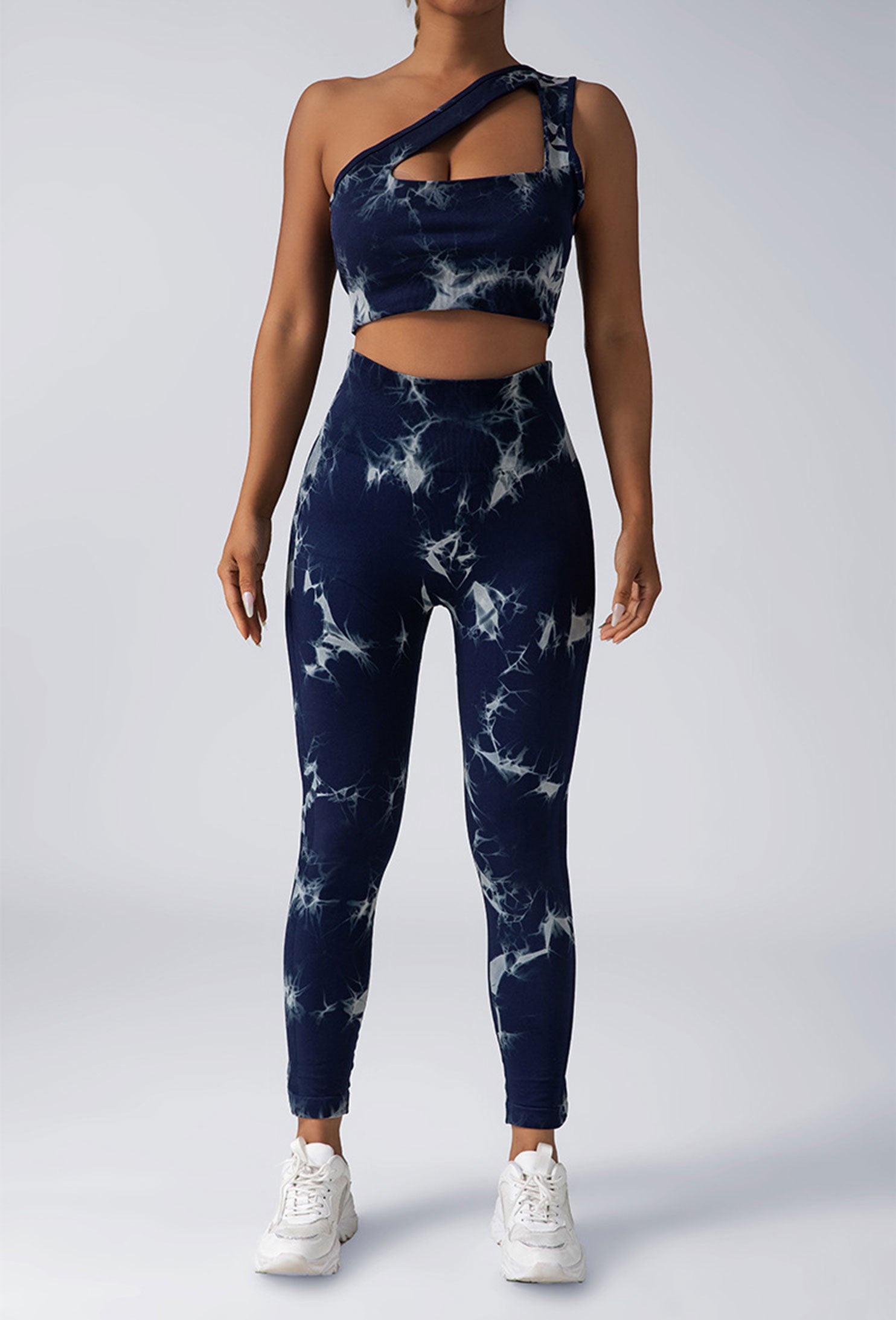 Women Scrunch Workout Leggings Butt Lifting High Waisted Yoga Pants - Seamless Tie Dye Booty Gym Tights - The Eggy's store