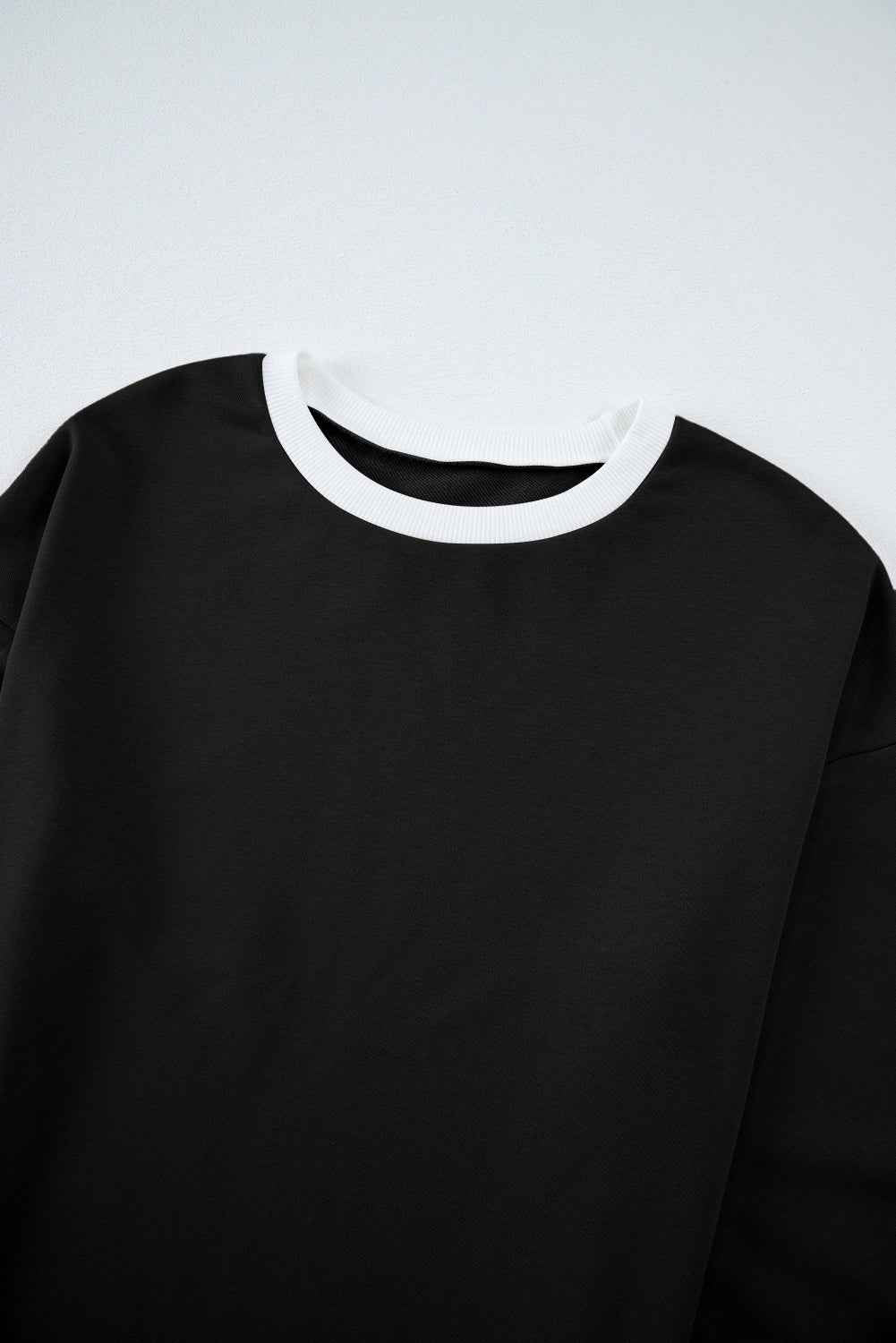 Varsity Stripe Patchwork Pullover and Pant Set