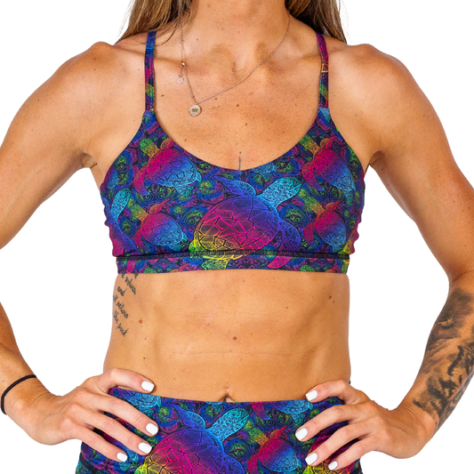 Move Free Bra | Rainbow Turtle
