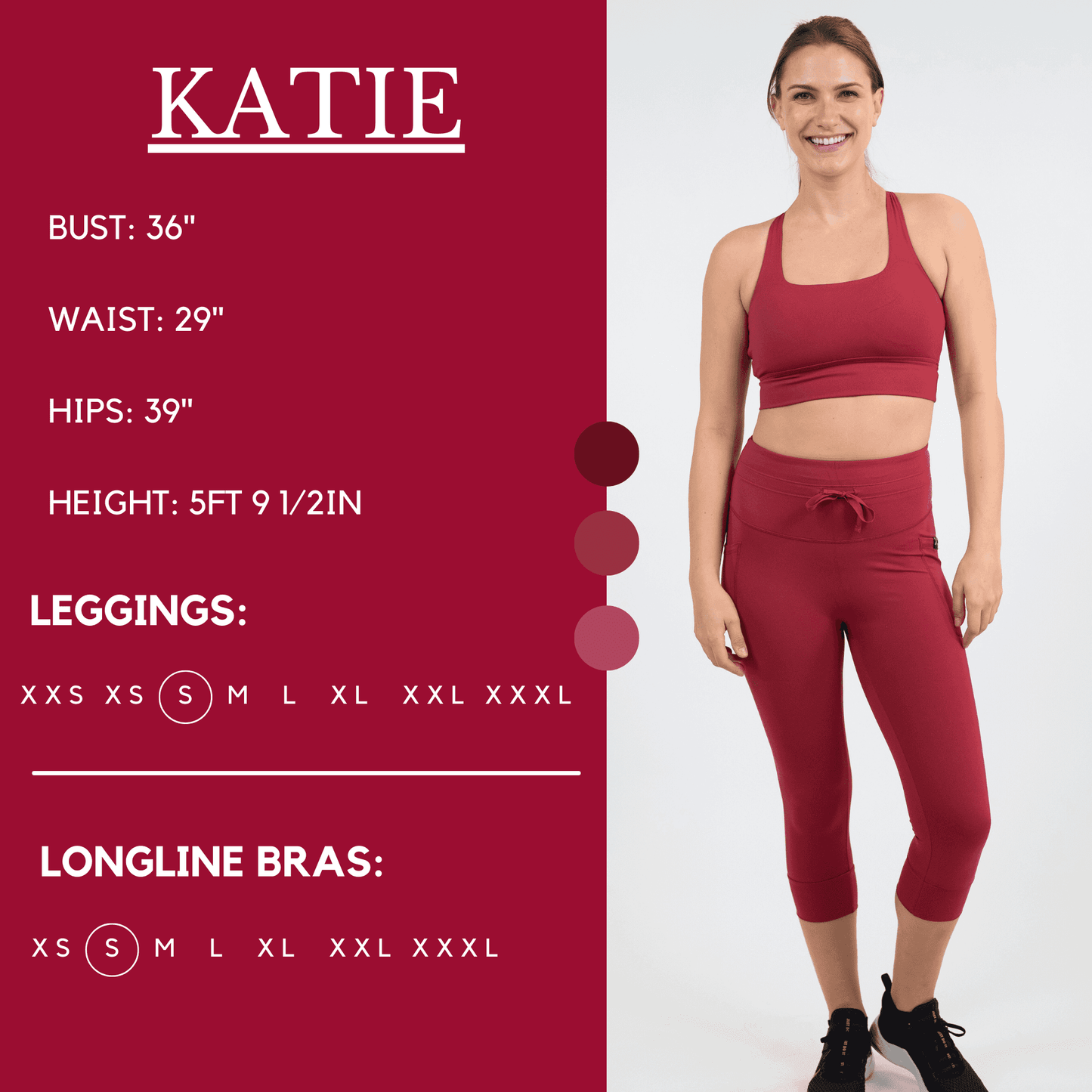 Omni Leggings | Garnet Red