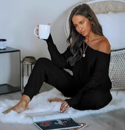 Stylish Off-Shoulder Jumpsuit with Sleeves