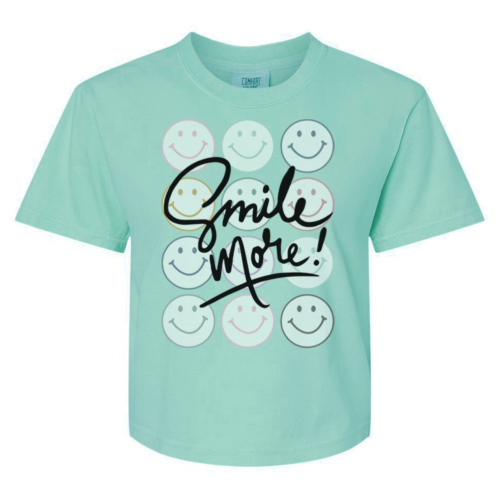 'Smile More' Boxy Women's T-Shirt