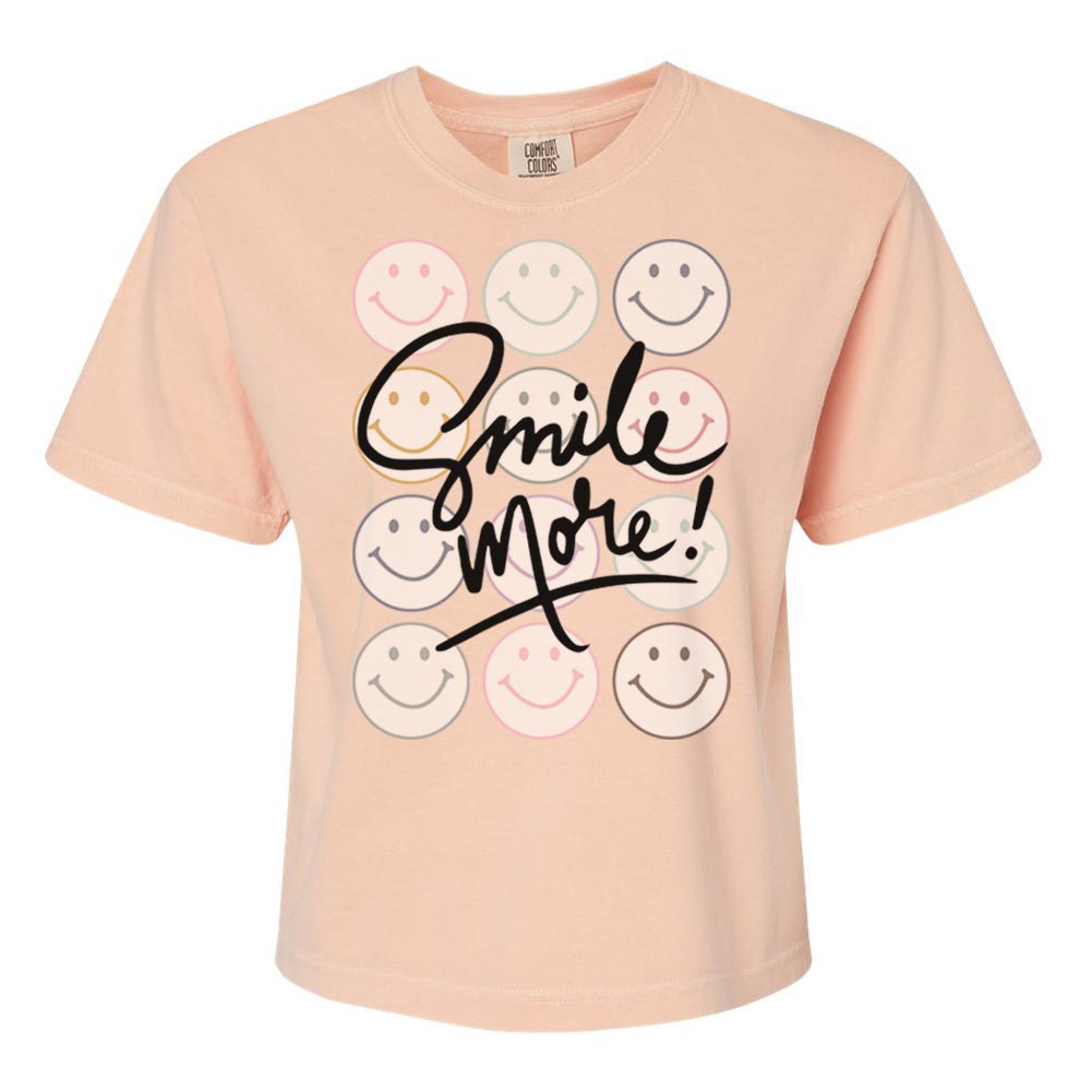 'Smile More' Boxy Women's T-Shirt
