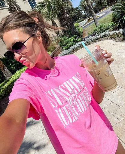 PUFF 'Sunshine & Iced Coffee' T-Shirt